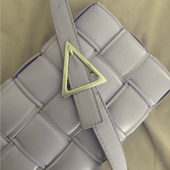 Lilac Woven Padded Bag - Picture 3 of 8